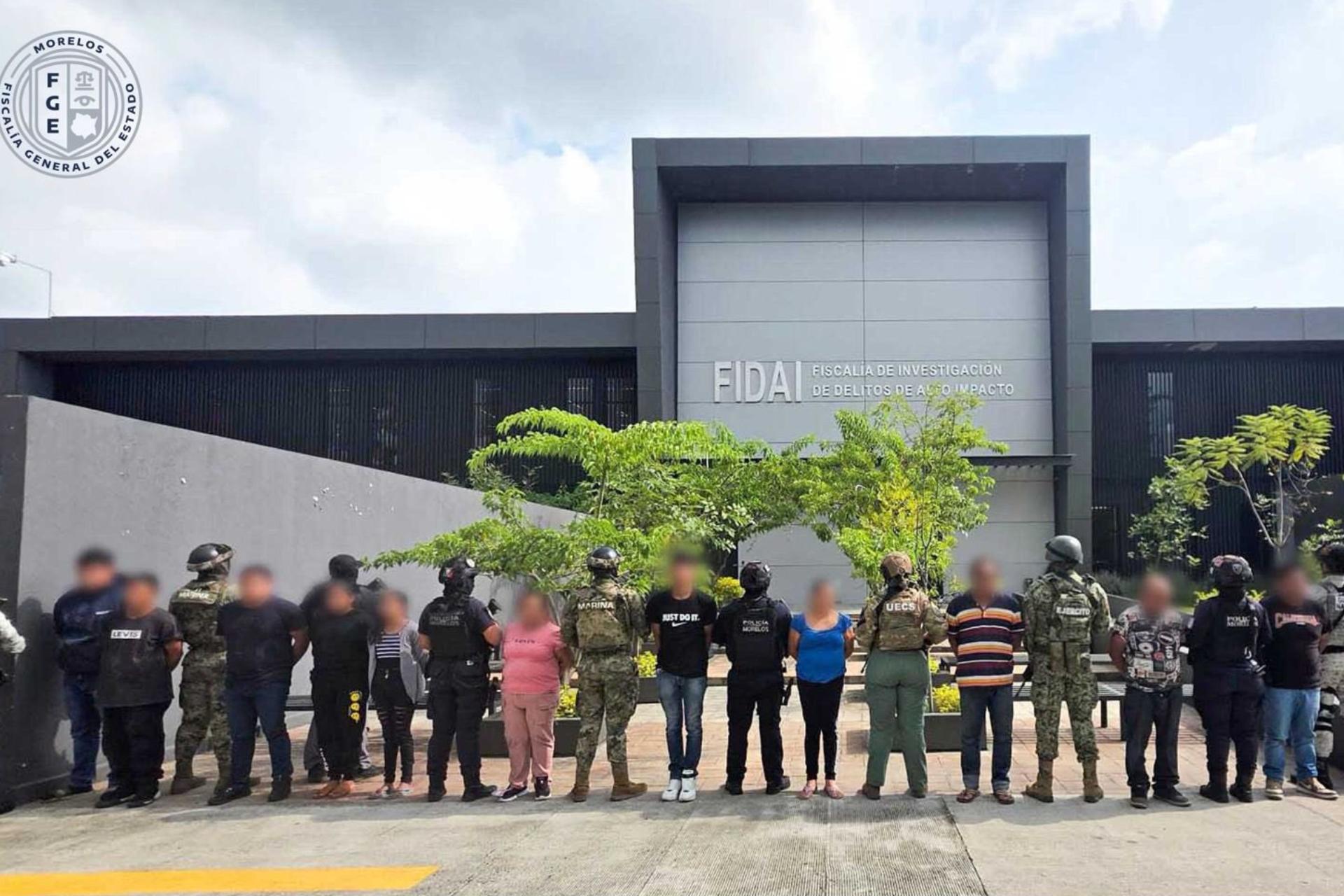 Desarticulan célula delictiva en Temoac, Morelos; entre detenidos esta una extesorera municipal