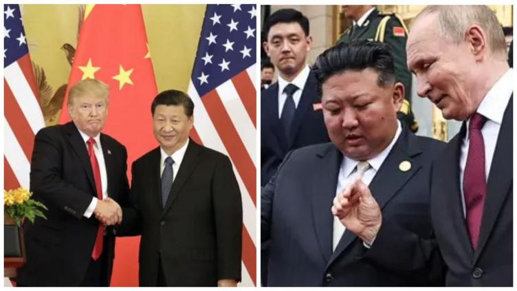 Trump acusó de conspiración a Xi Jinping, Putin y Kim Jong Un