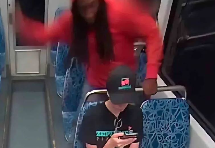 Refugiada ucraniana es acuchillada en tren de EU por indigente; crimen quedó grabado