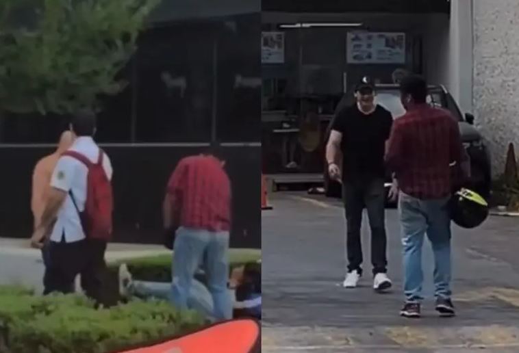 Jóvenes se pasan de gandallas y golpean a repartidor en NL
