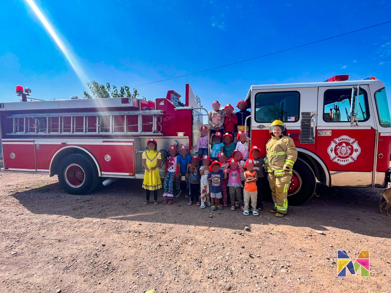 Benefician en Meoqui a más de mil 300 alumnos con programa de prevención de incendios “Aprende a Mantenerte Seguro”