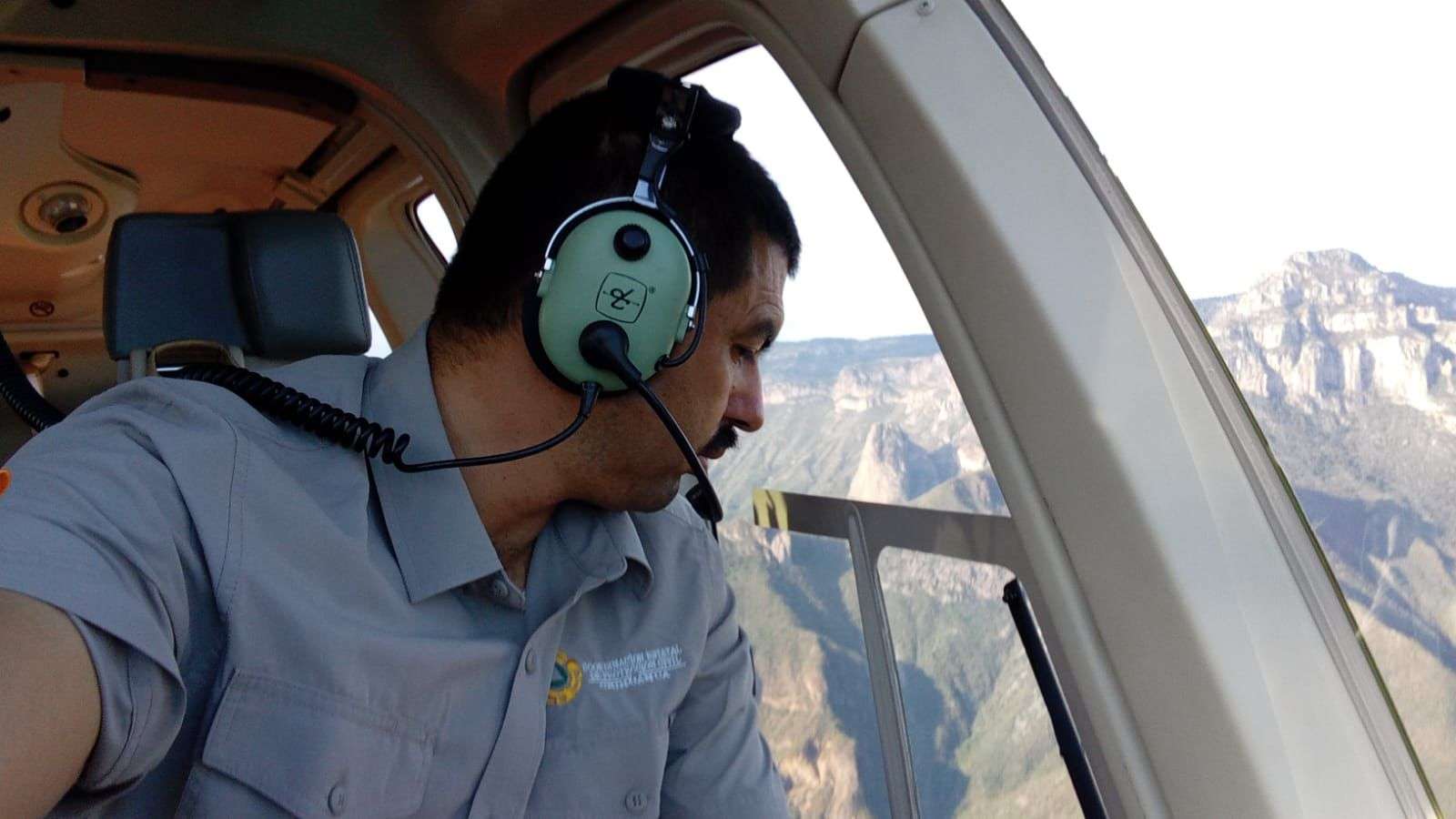 Por tierra y aire buscan a encuestador del Inegi desaparecido en Urique