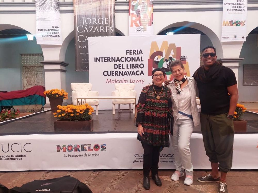 Escritora deliciense representa a Chihuahua en feria internacional de Cuernavaca Malcolm Lowry