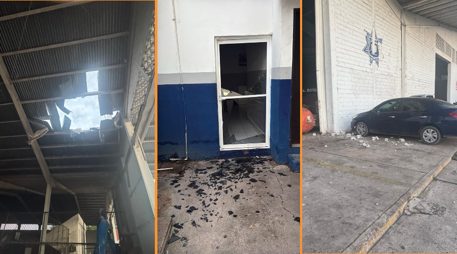 Violencia en Sinaloa: Lanzan explosivos contra instalaciones de Seguridad Pública en Escuinapa