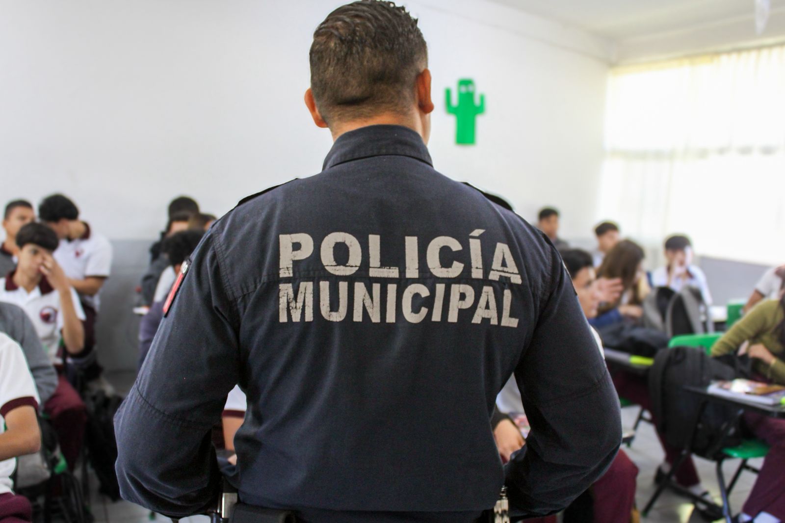 Implementan operativo preventivo en el CBTa No. 2 para fortalecer la seguridad escolar