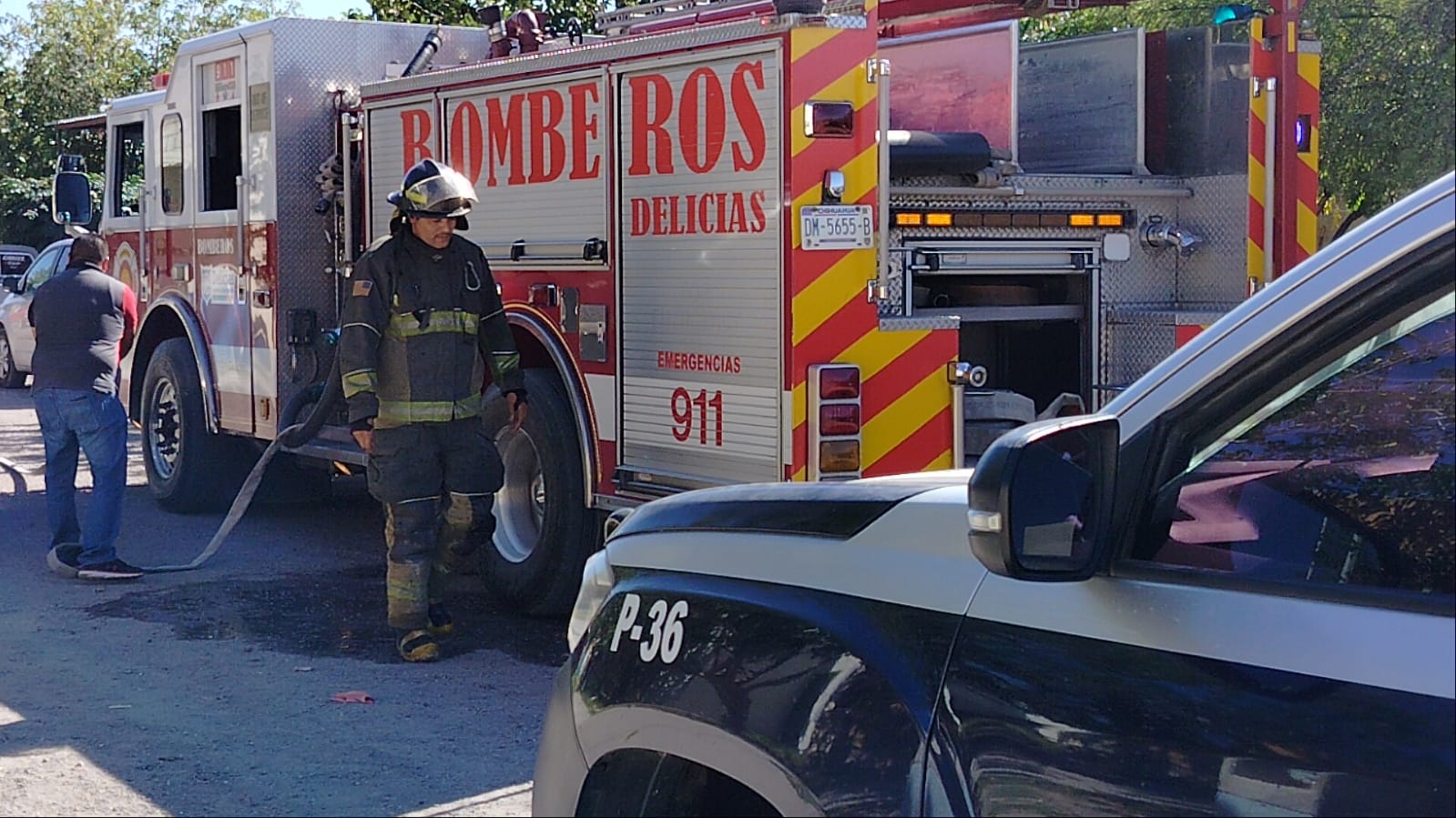 Explotó spray para el pelo, generó caos e incendio que movilizó a Bomberos