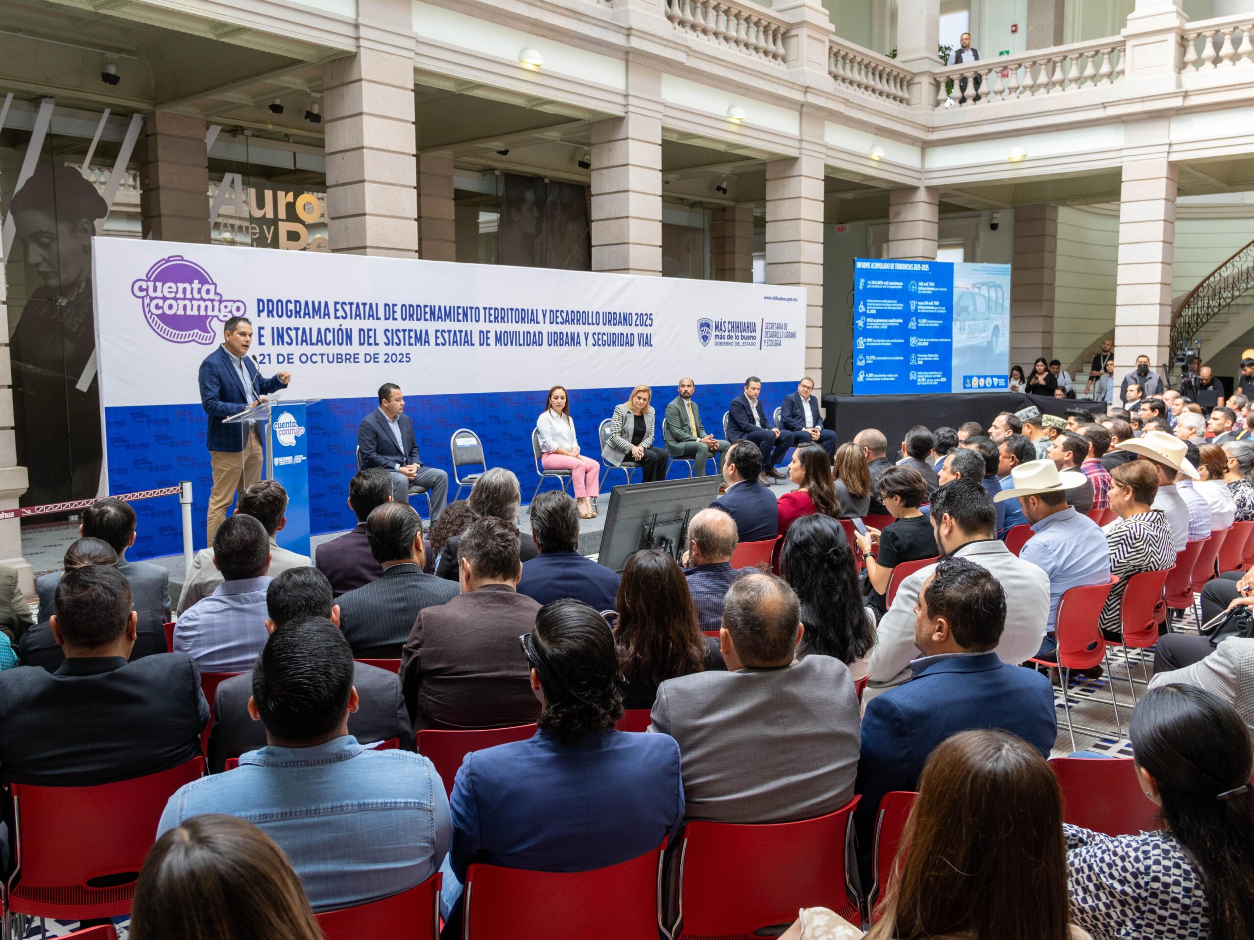 Participa Jesús Valenciano en instalación del Sistema Estatal de Movilidad y Consejo de Ordenamiento Territorial