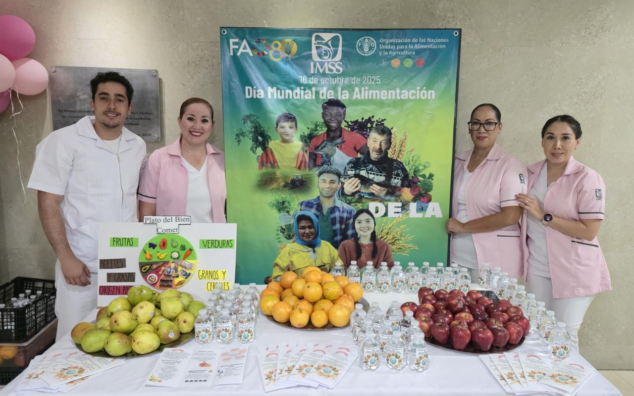 Realiza IMSS Chihuahua acciones de promoción sobre alimentación saludable