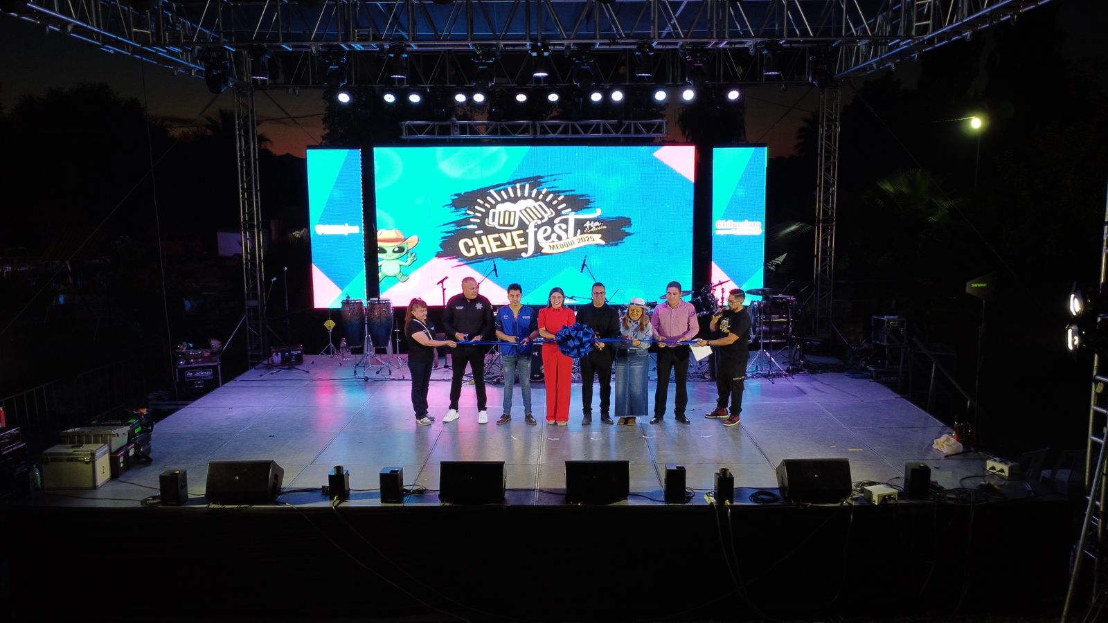 Inaugura Miriam Soto 4ta edición del CheveFest Meoqui 2025