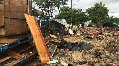 Van 60 horas de lluvia intensa en varios estados del país
