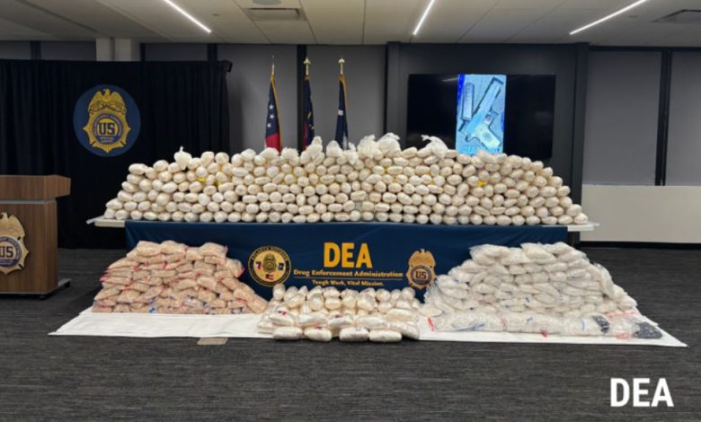 DEA arresta a 670 miembros del CJNG e incauta toneladas de drogas y millones de dólares