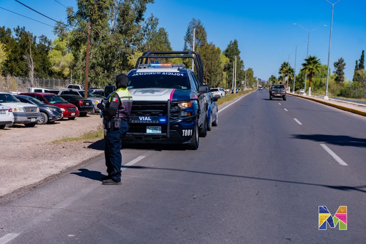 Implementa DSPM Meoqui operativo ante festejo de día de San Judas Tadeo