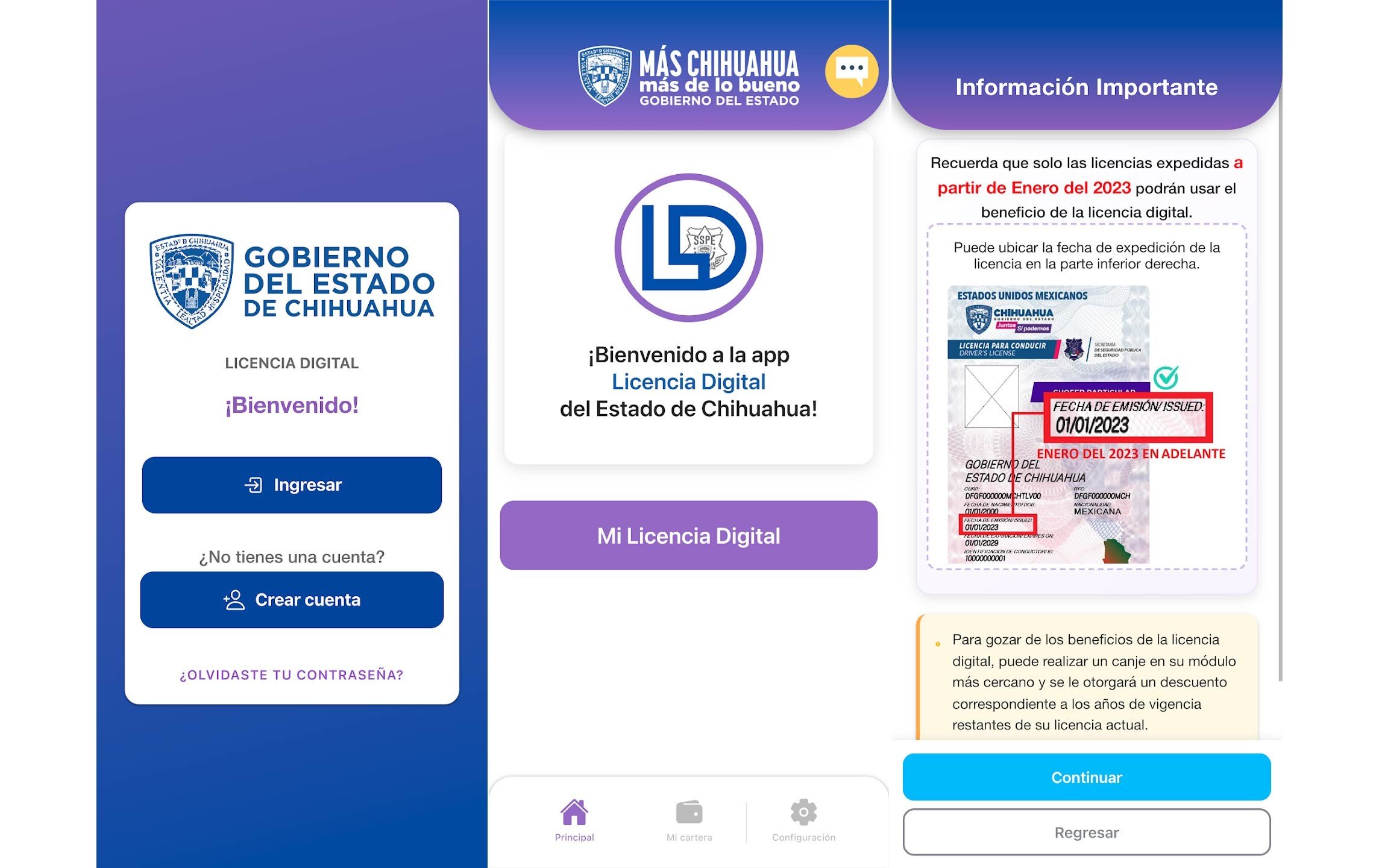 Disponible la Licencia Digital Chihuahua a partir del 20 de octubre