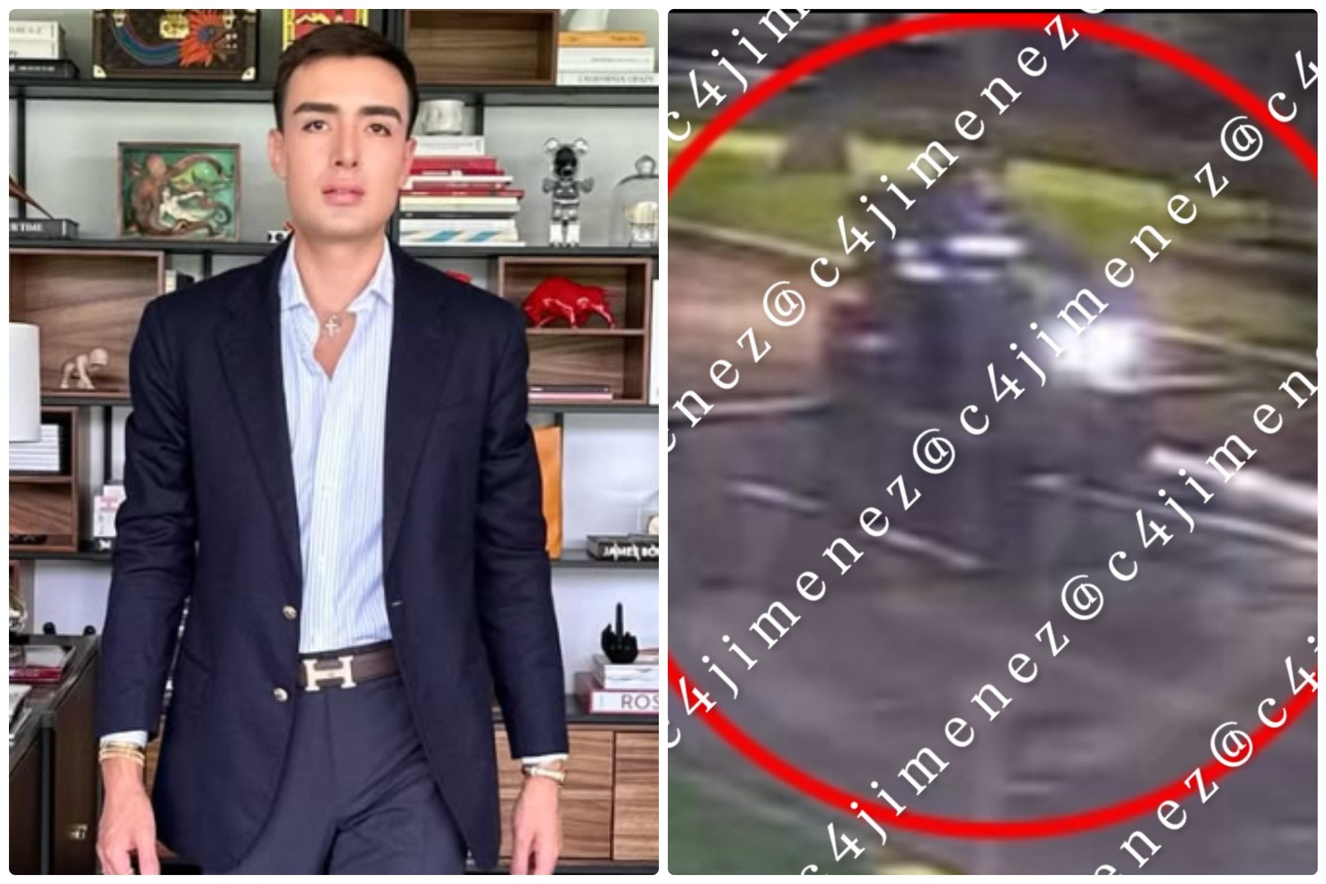 Captan imágenes de los presuntos asesinos del estilista Miguel de la Mora