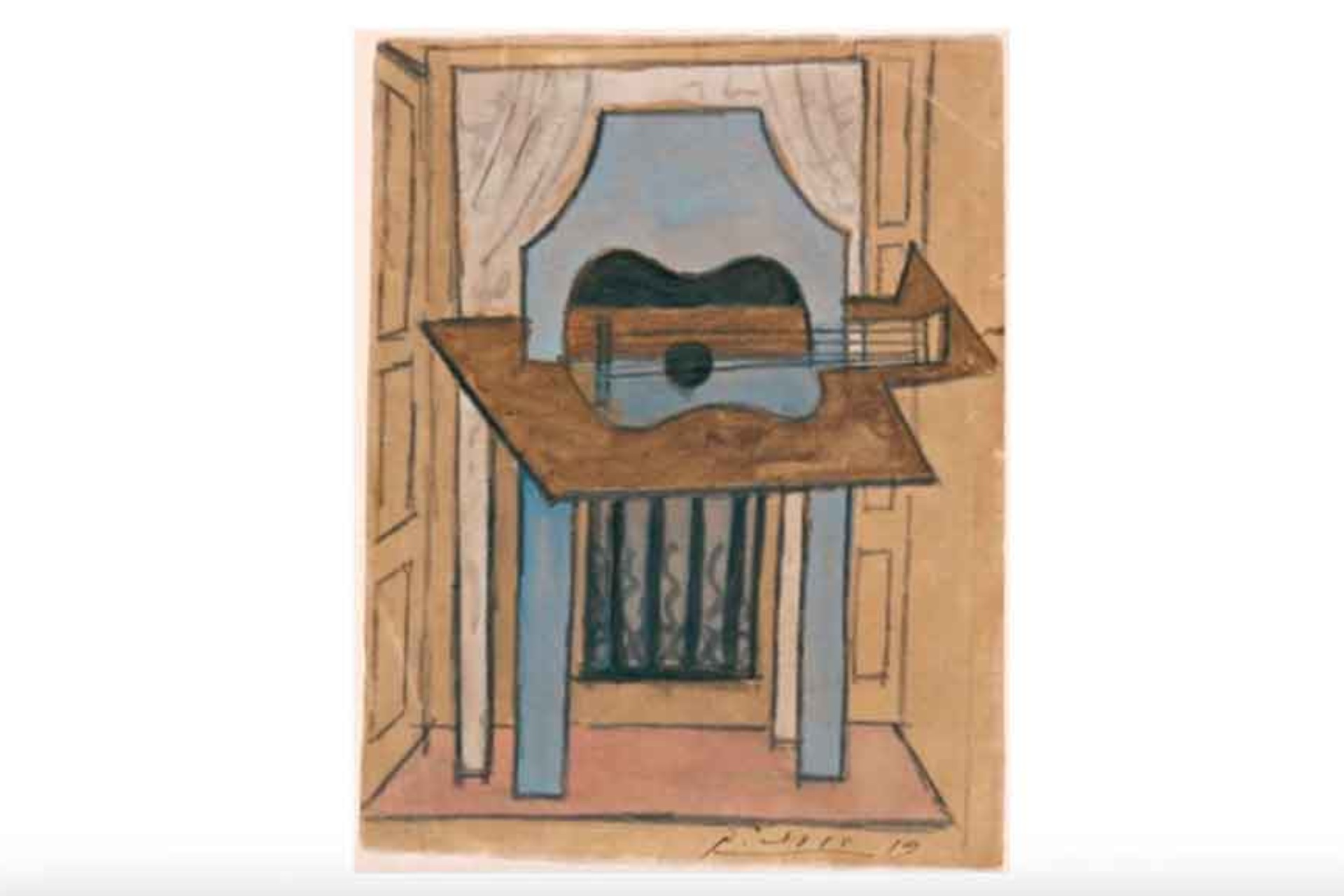 Robo profesional: Desaparece cuadro de Picasso valuado en 600 mil euros