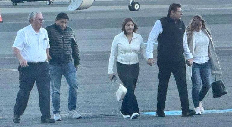 «Cacharon» al gobernador de Puebla en jet privado de Nueva Jersey