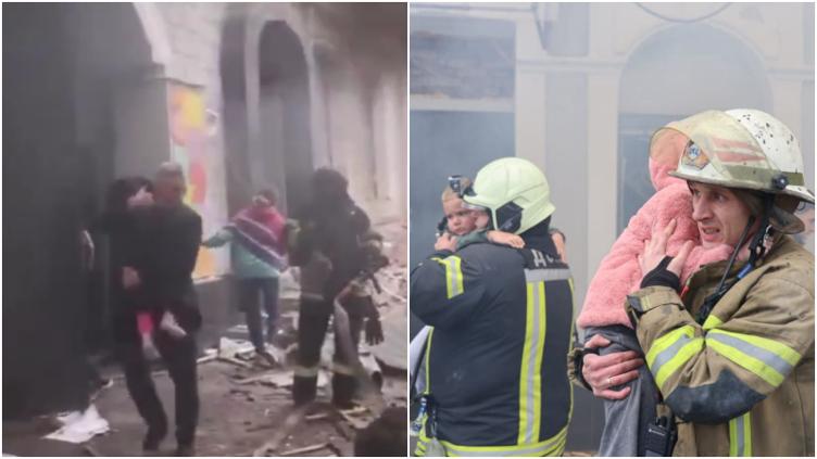 Ataque ruso destruyó guardería de Ucrania, hay 5 niños heridos