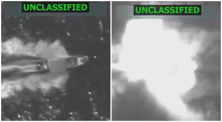 Noveno bombardeo de EU vs narcos; tres muertos