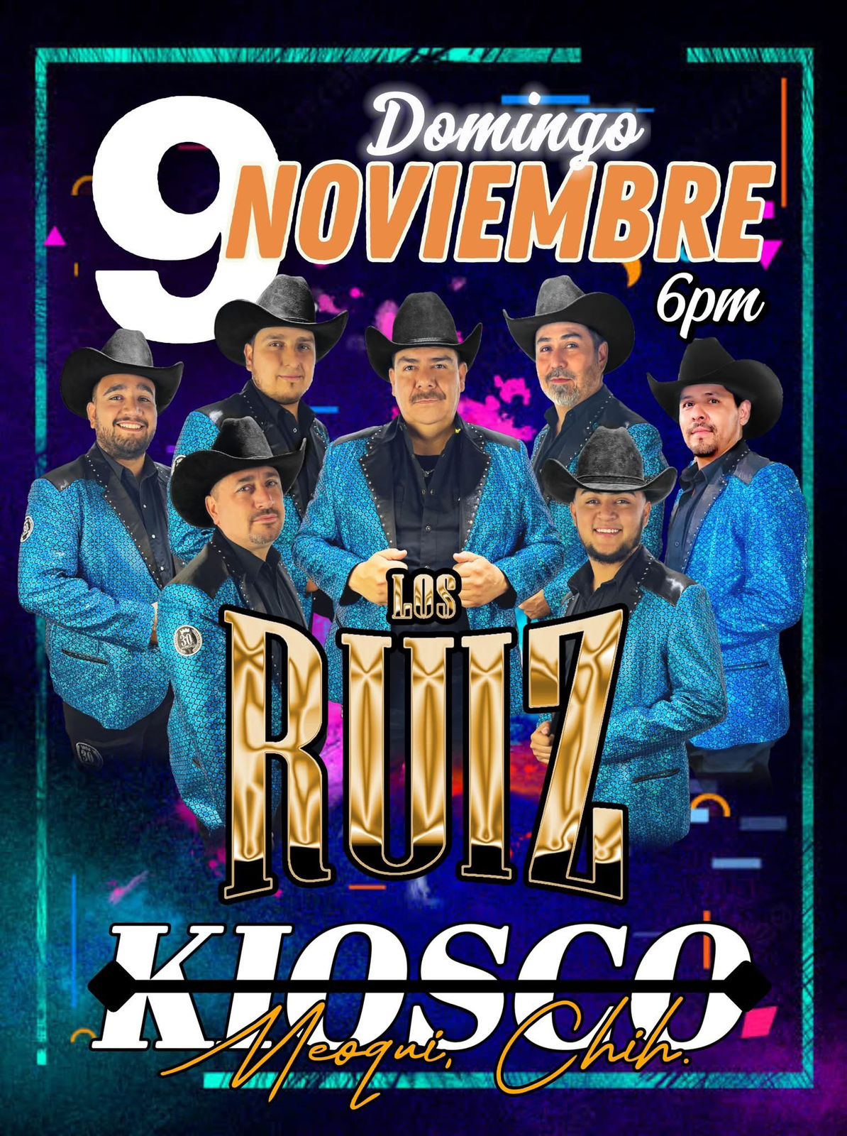 Los Ruíz este Domingo de Serenatas en Meoqui