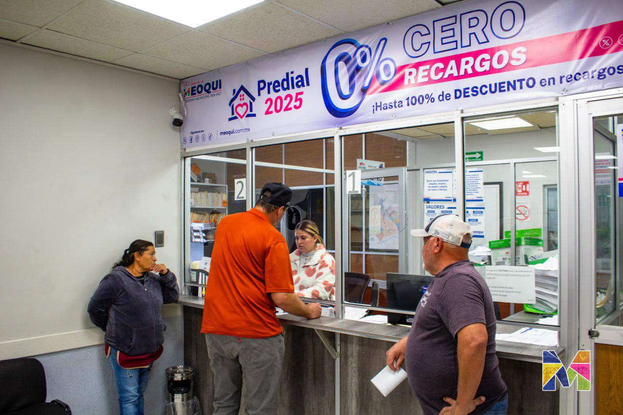 Disponible programa de descuentos de «Cero Recargos» en pago de predial en secciónales de Meoqui