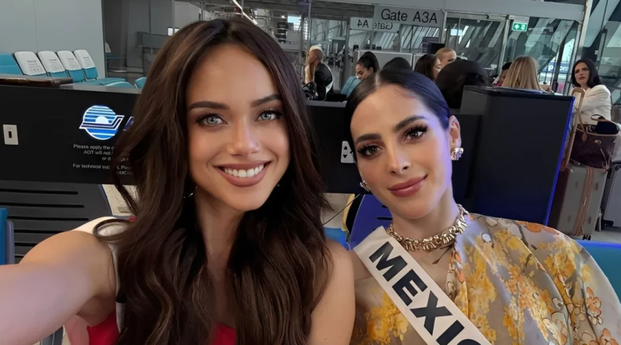 Desmienten Fátima Bosch y Karla Bacigalupo rivalidad en Miss Universo