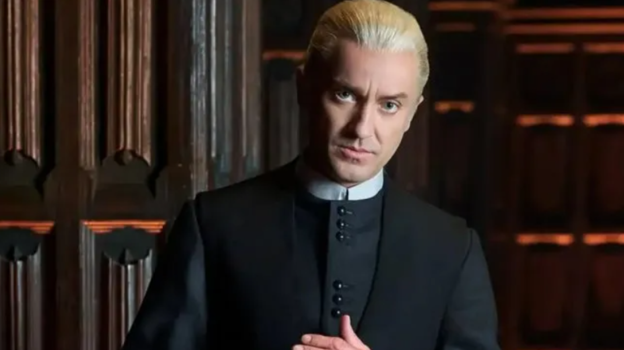 Regresa Tom Felton al papel de Draco Malfoy en el musical de Broadway