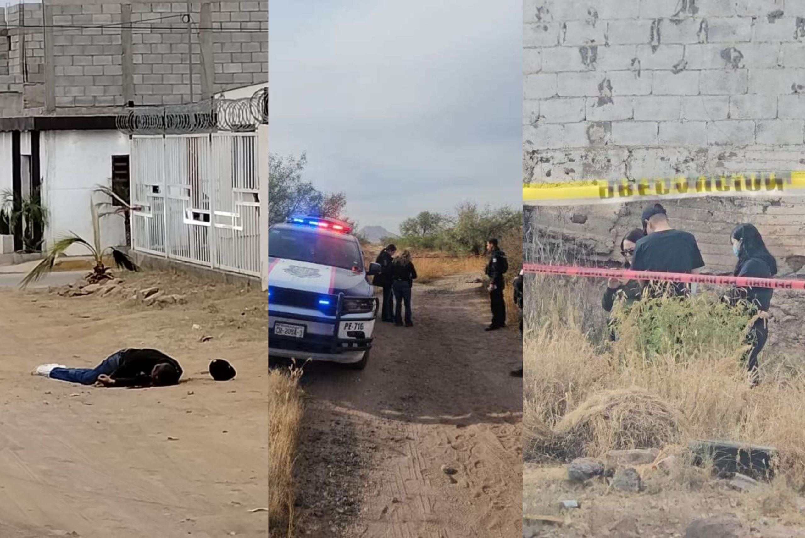 Arrecian ejecuciones en la ciudad; van 4 muertos y un herido