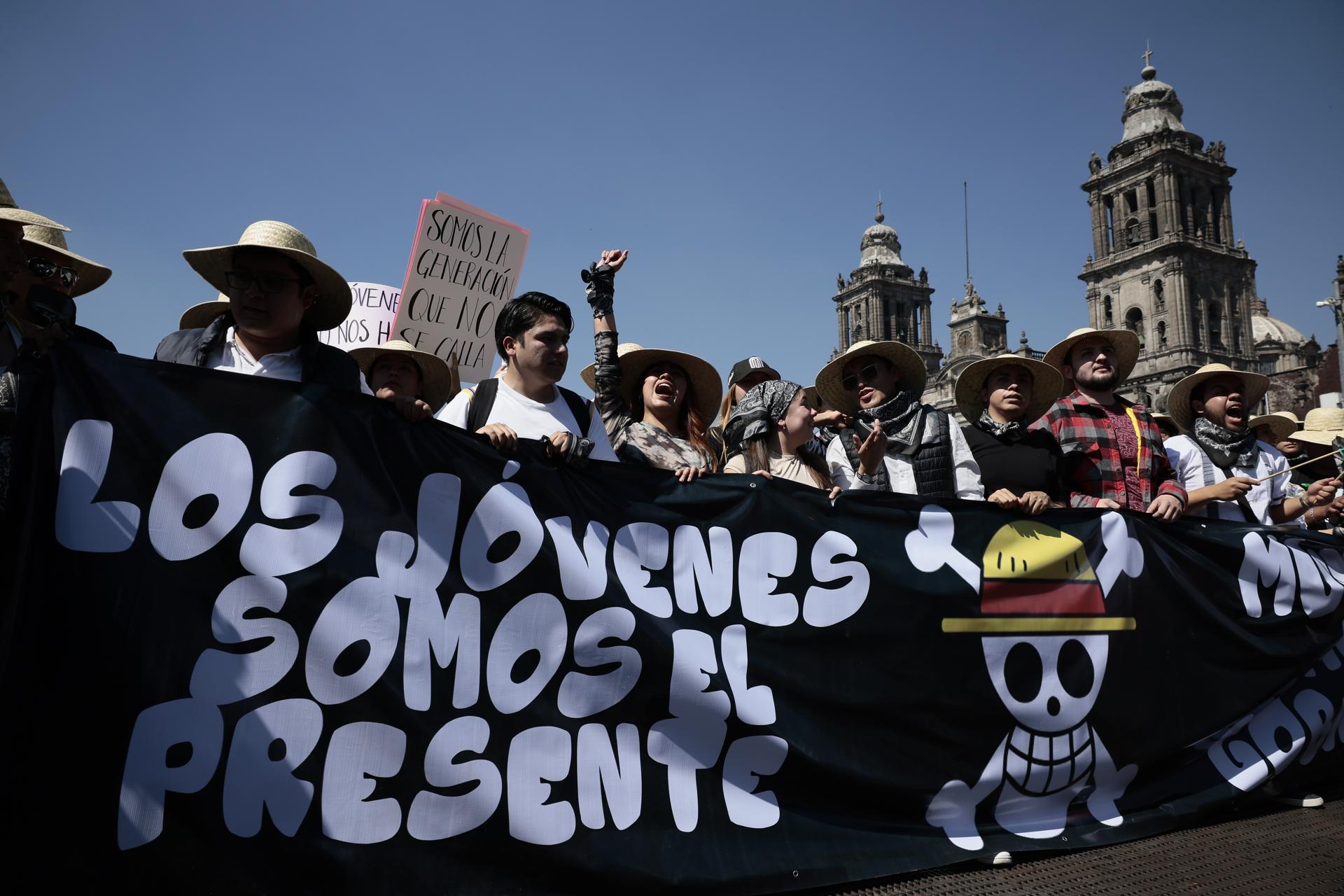 La marcha de la ‘Generación Z’ se alza contra Sheinbaum y la violencia en México