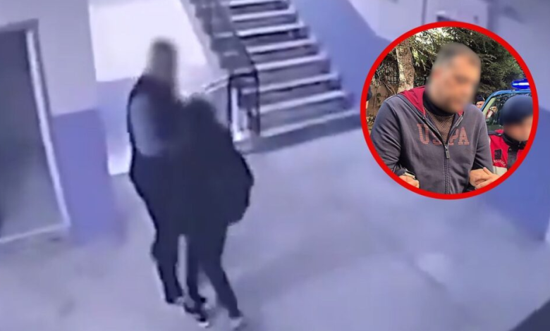 Director empuja a niño autista por las escaleras