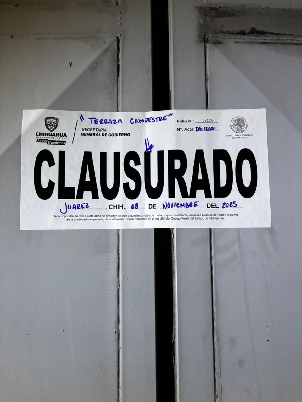 Realiza Gobernación Estatal 380 inspecciones y clausura 24 establecimientos durante la última semana