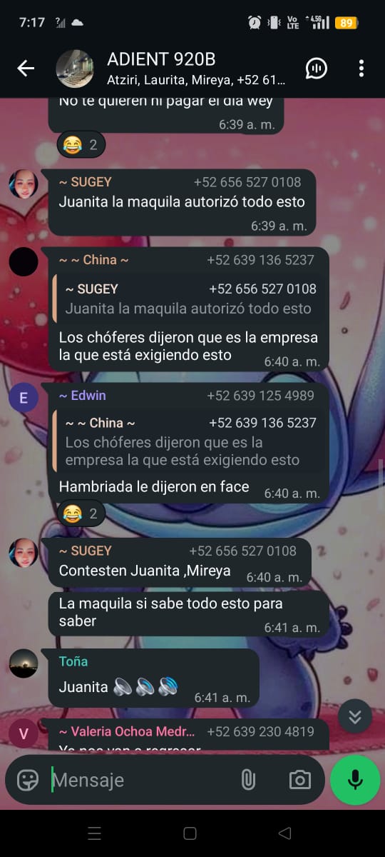 Trabajadores de maquila denuncian riesgos y abusos por desvíos por bloqueo carretero en Cárdenas