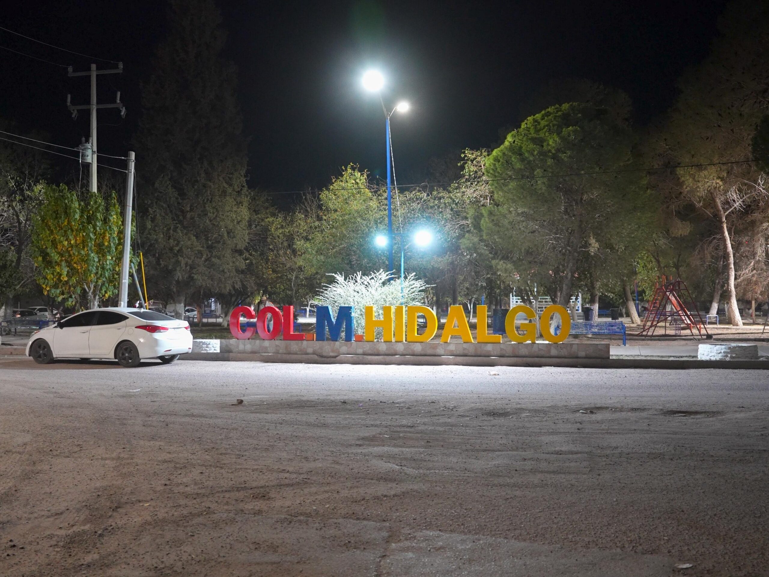 Refuerza Delicias la iluminación en más de 100 espacios públicos y ampliaciones rurales