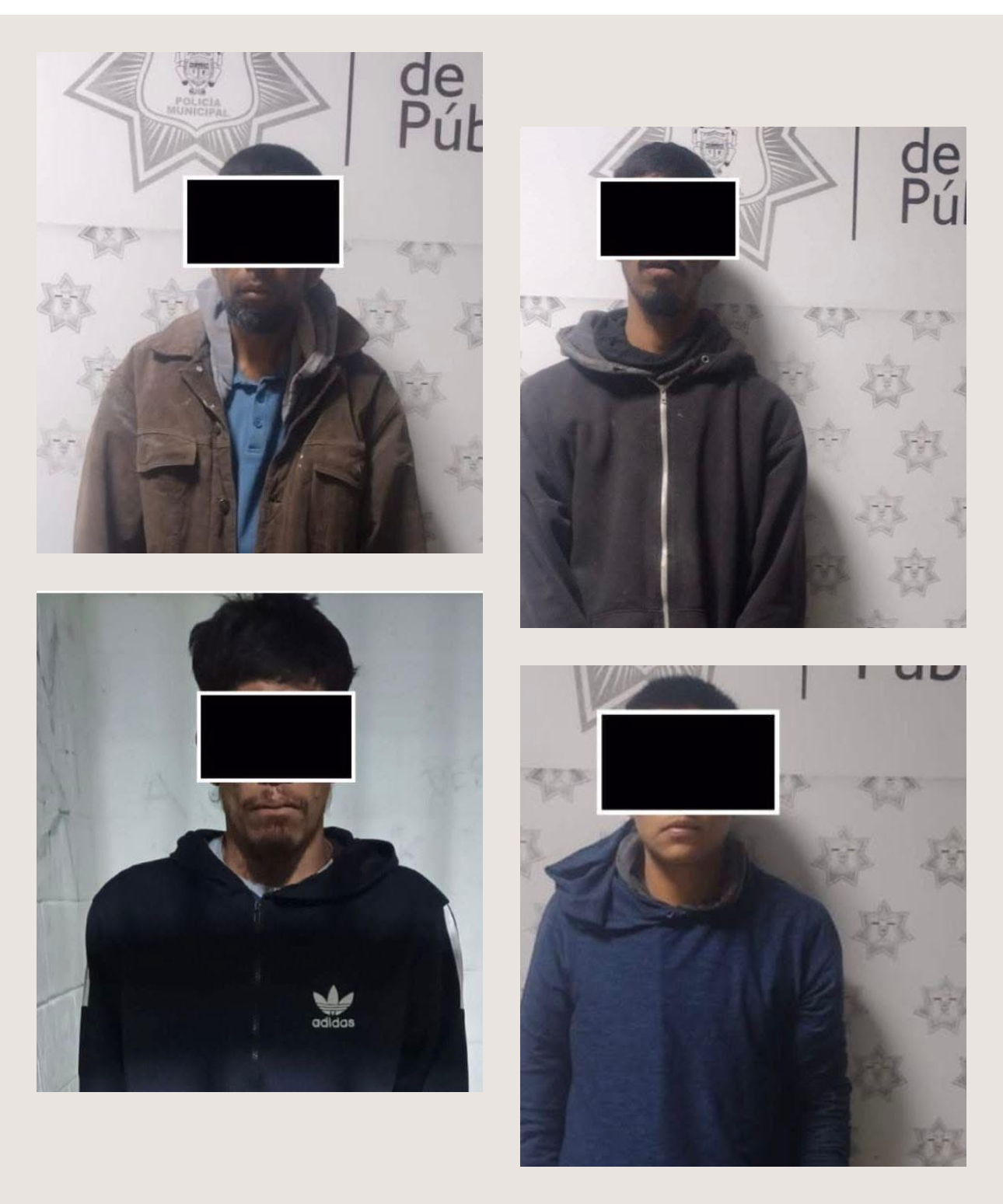 Arresta Seguridad Pública de Delicias a cuatro por robar nuez