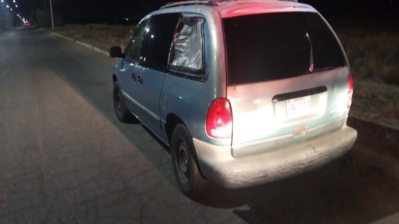 Recupera Policía de Delicias camioneta robada en recorrido de vigilancia