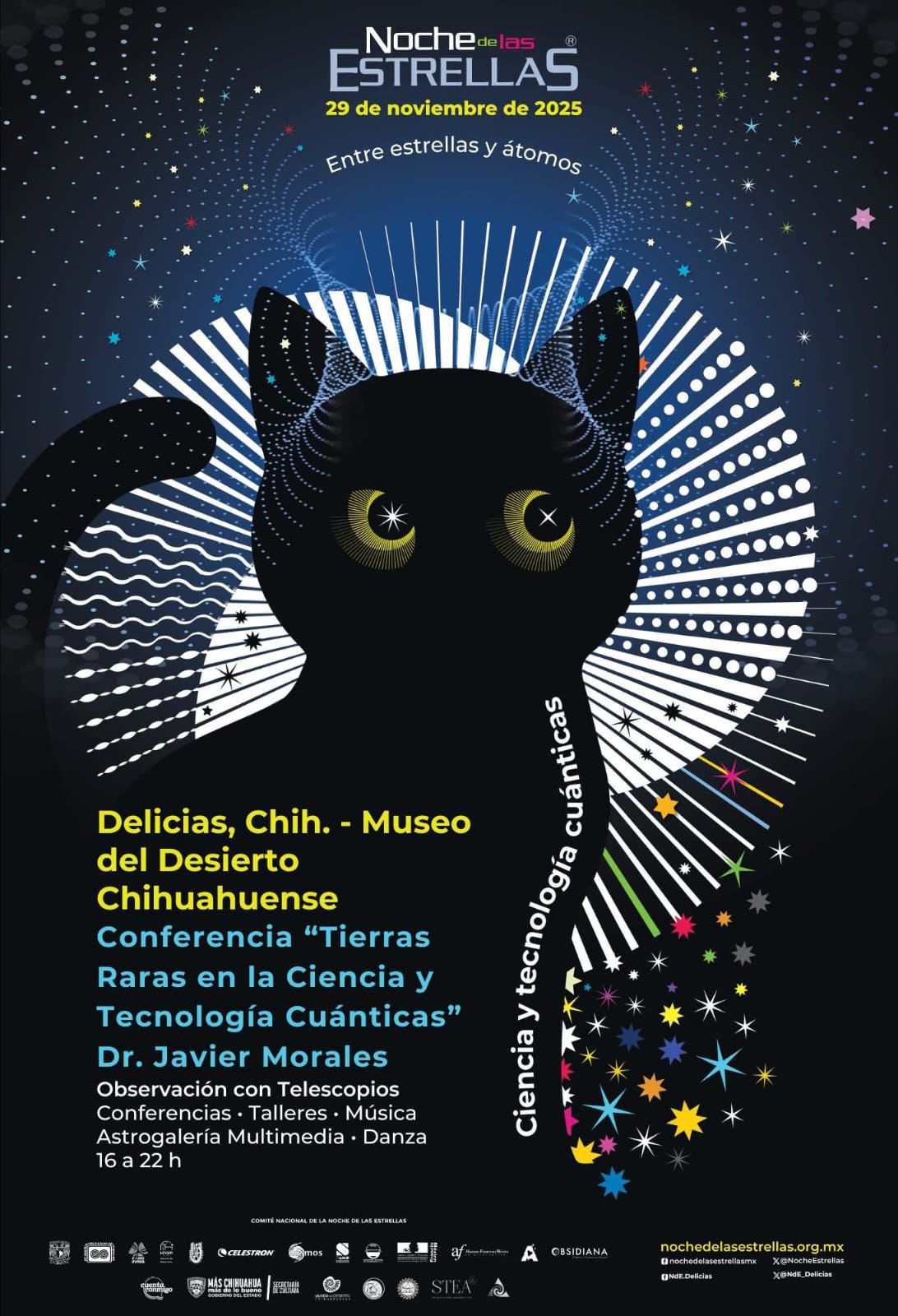 Descubre la magia del universo en Delicias este sábado