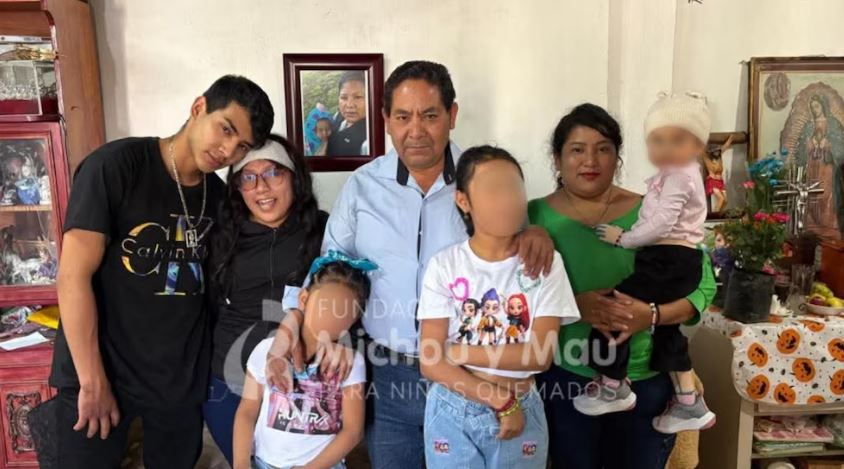 Jazlyn, bebé protegida por su abuela tras explosión de pipa en Iztapalapa, regresa a México