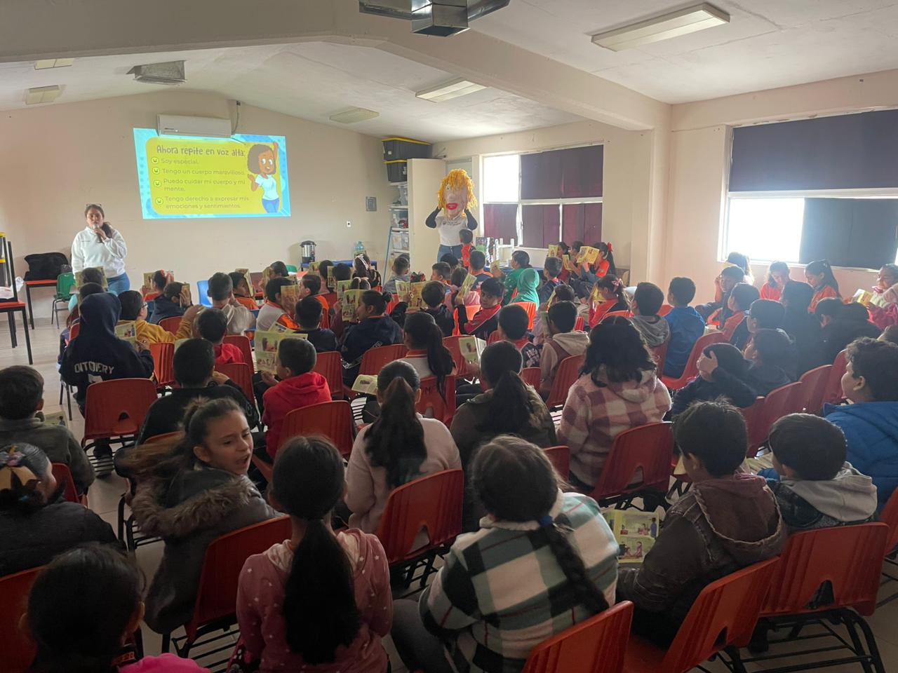 Fortalecen en Delicias autocuidado infantil con charla “Me conozco, me cuido”