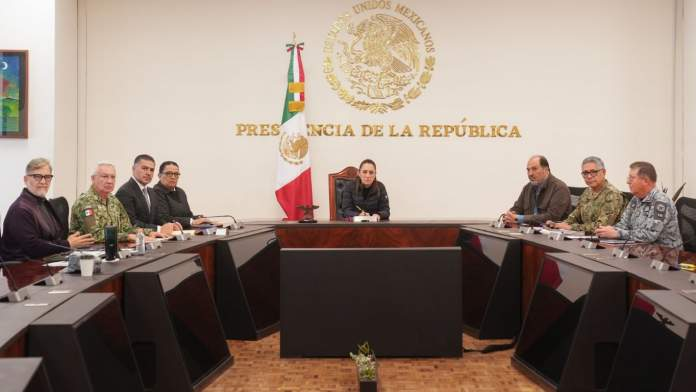 Convoca Claudia Sheinbaum a reunión al gabinete de seguridad