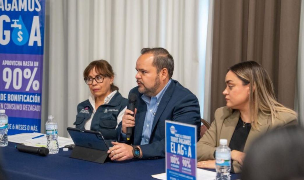 Juan Carlos Velasco anuncia bonificación de hasta 90% a usuarios de la JMAS con rezago o fuertes adeudos