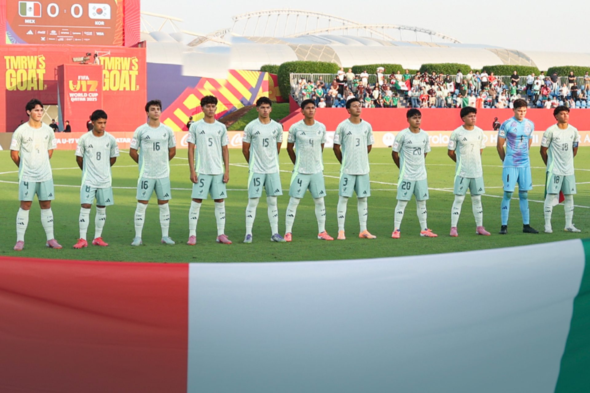 México y Argentina se enfrentan en los dieciseisavos del Mundial Sub 17; ¿cuándo y en dónde ver el juego?