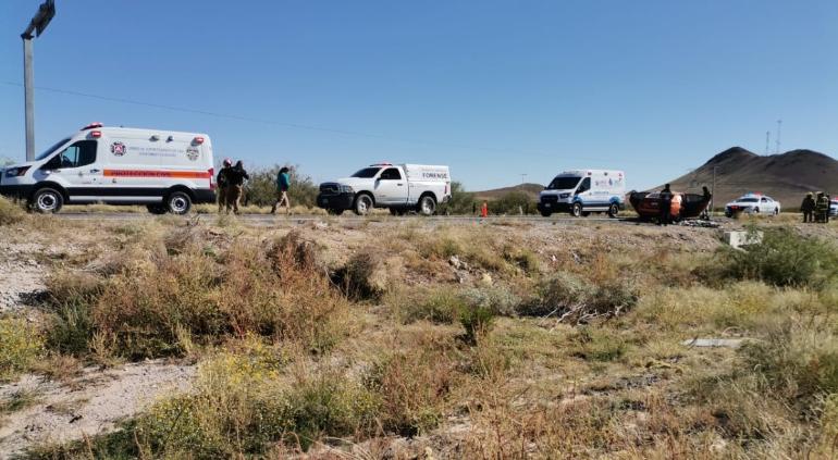 Carreterazo en la rúa a Juárez; 3 muertos
