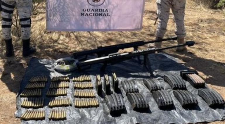 Casi triplica contrabando de armas calibre .50 en seis años