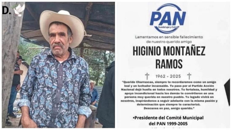 Ejecutaron a exdirigente panista en Gpe y Calvo