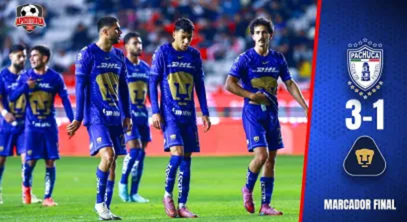 ¡No van más! Pumas cae ante Pachuca en el Play-In y quedan eliminados