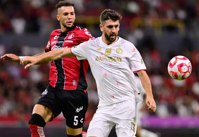 Toluca pierde el liderato del Apertura 2025 tras empatar ante Atlas en la jornada 16