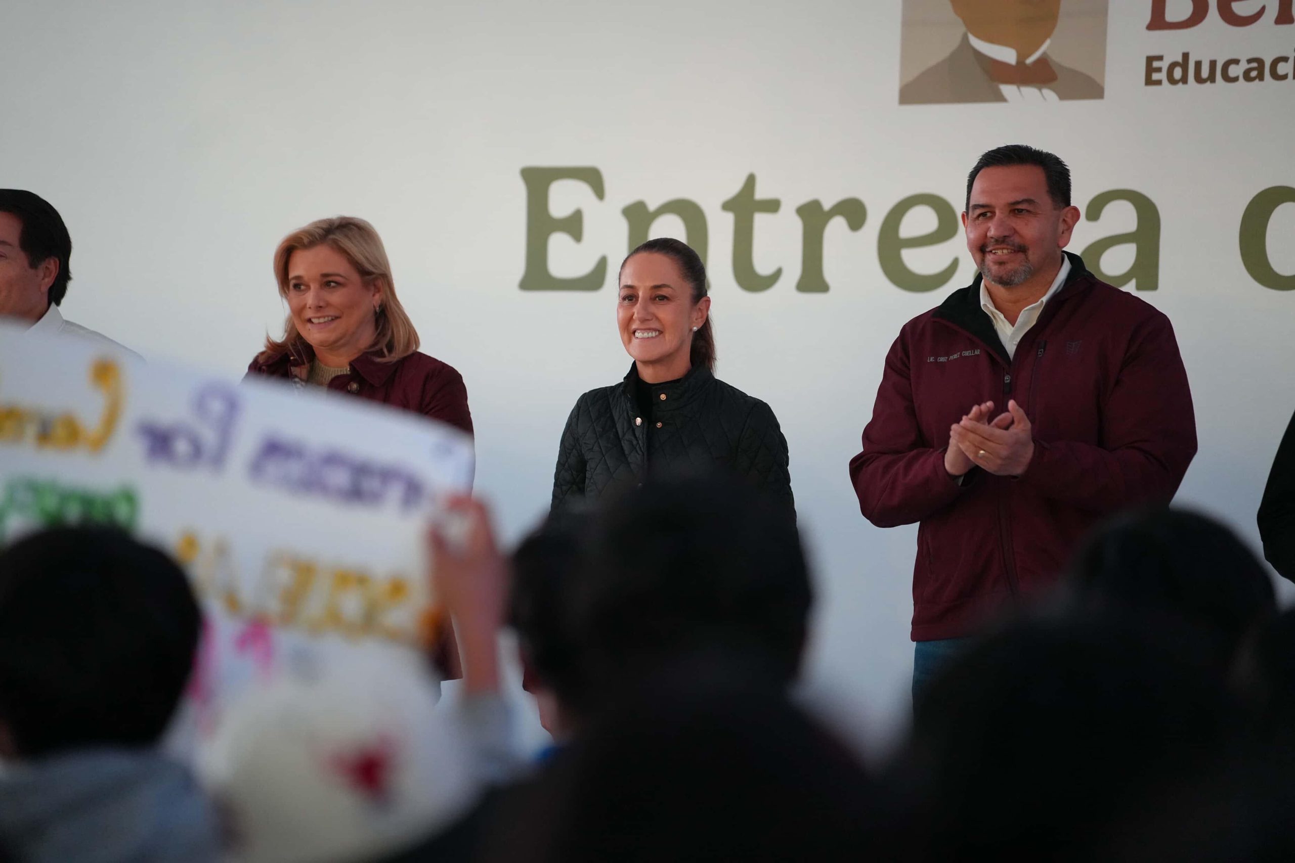 Acompaña Pérez Cuéllar a Presidenta de México en inauguración del Centro Libre para las Mujeres