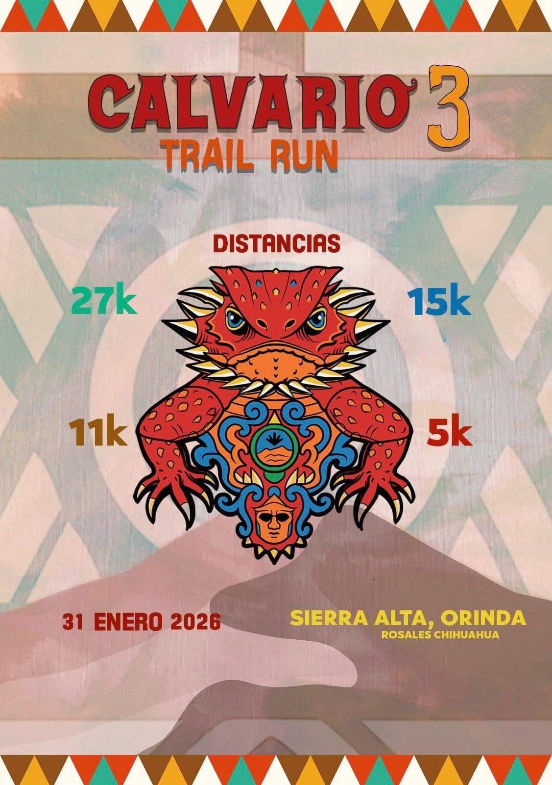 Calvario Trail Run se consolida como una de las mejores carreras del estado