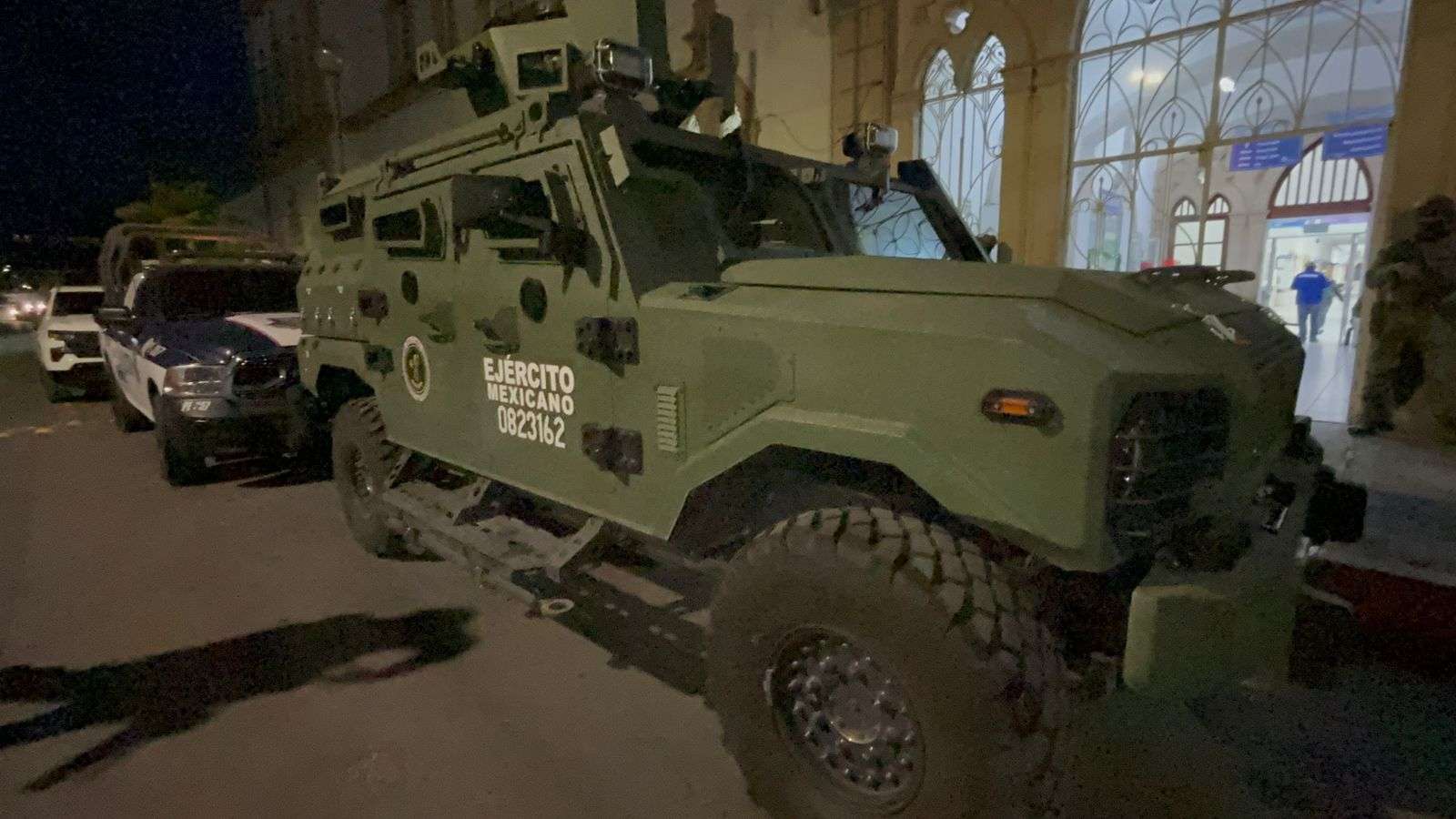 Blindan soldados de élite el Central por traslado de El 02