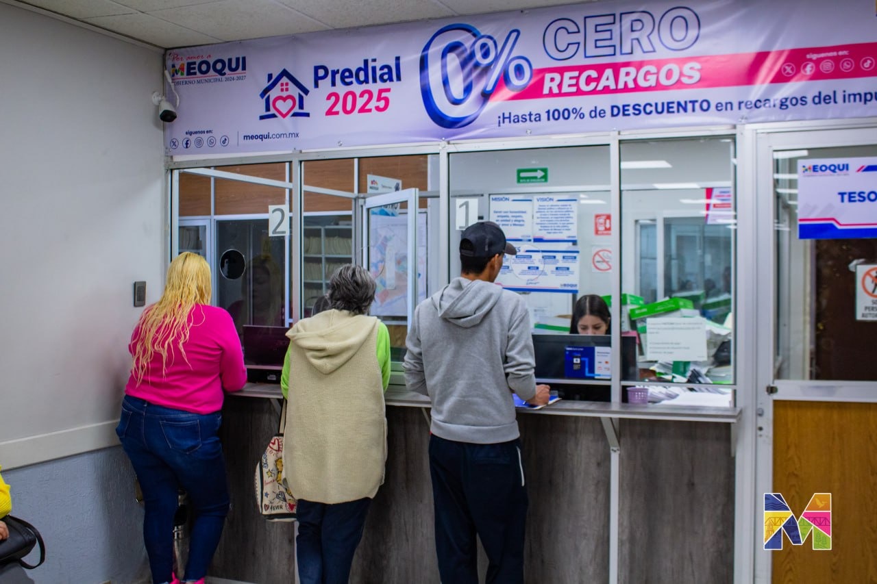 Últimos días en Meoqui para aprovechar el 0% en recargos del predial