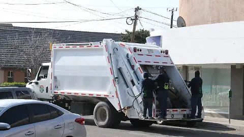 No habrá recolección de basura el 25 de diciembre y 1 de enero en Delicias